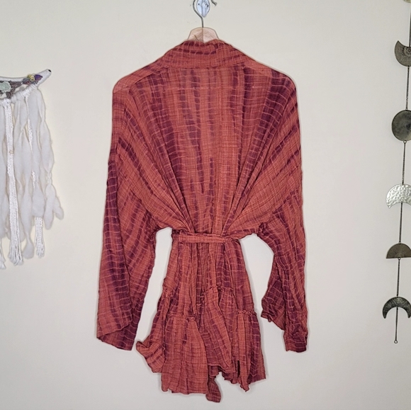 NEW! Free People Sasha Tie-Dye Kimono Jacket - Picture 11 of 12